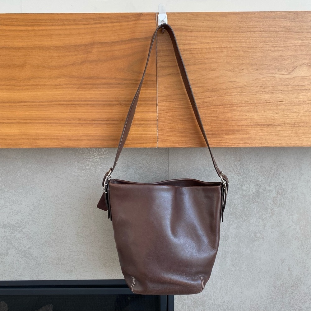 Vintage Coach Legacy Soho‎ Bucket Leather Bag 9186